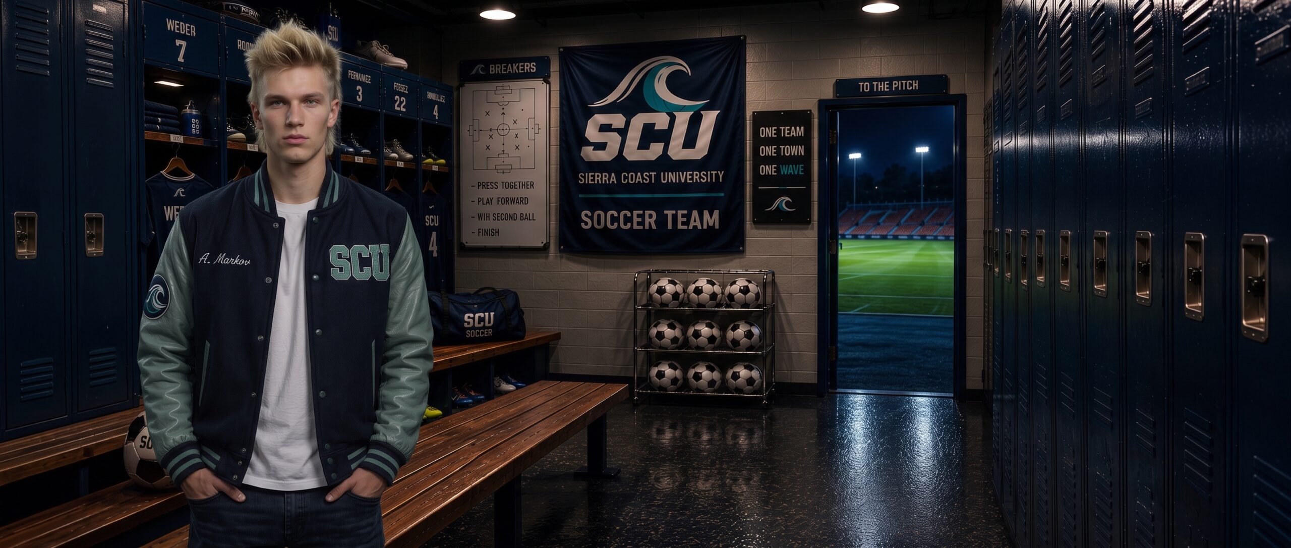 Alexi Markov — Sierra Coast University (SCU) soccer