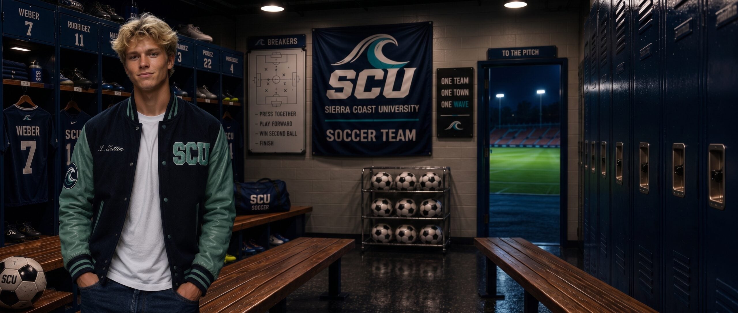 Logan Sutton — Sierra Coast University (SCU) soccer