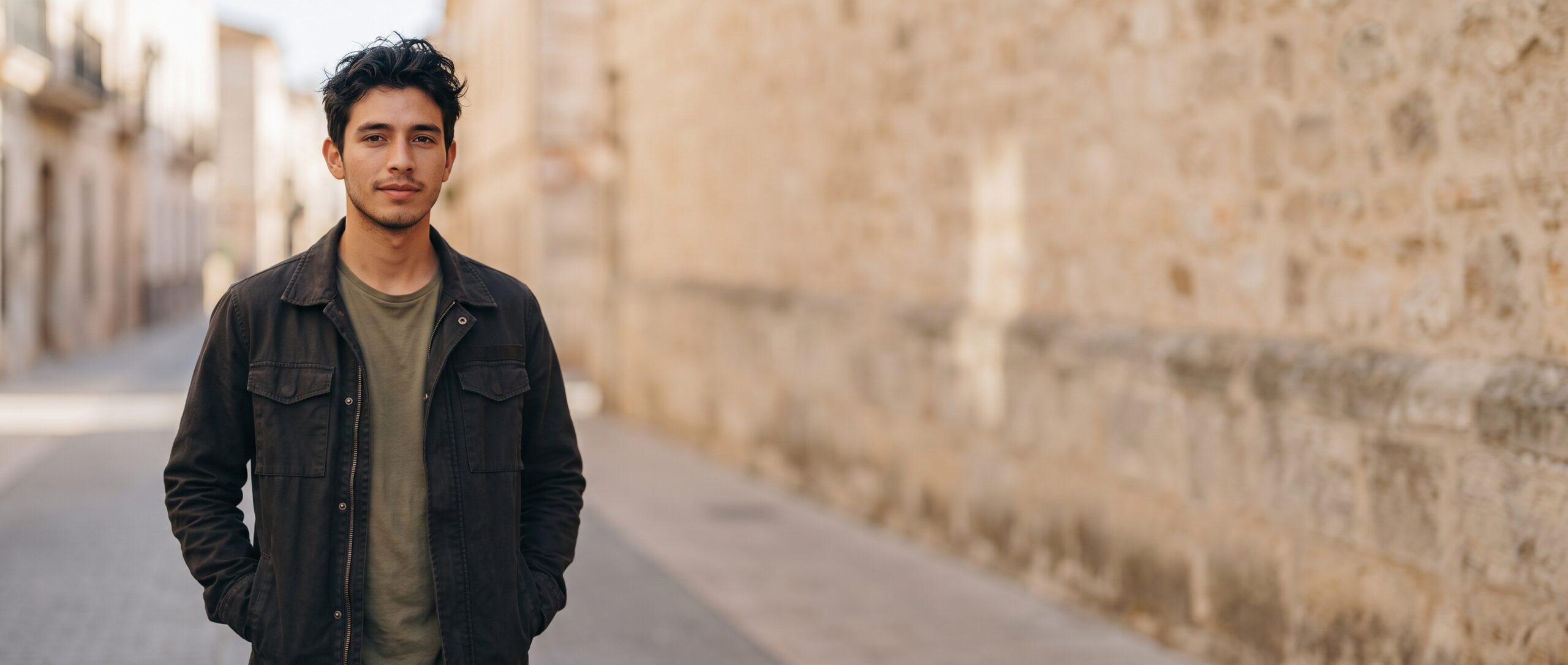 Mateo Ríos in the hero image for his Sierra Coast University (SCU) profile