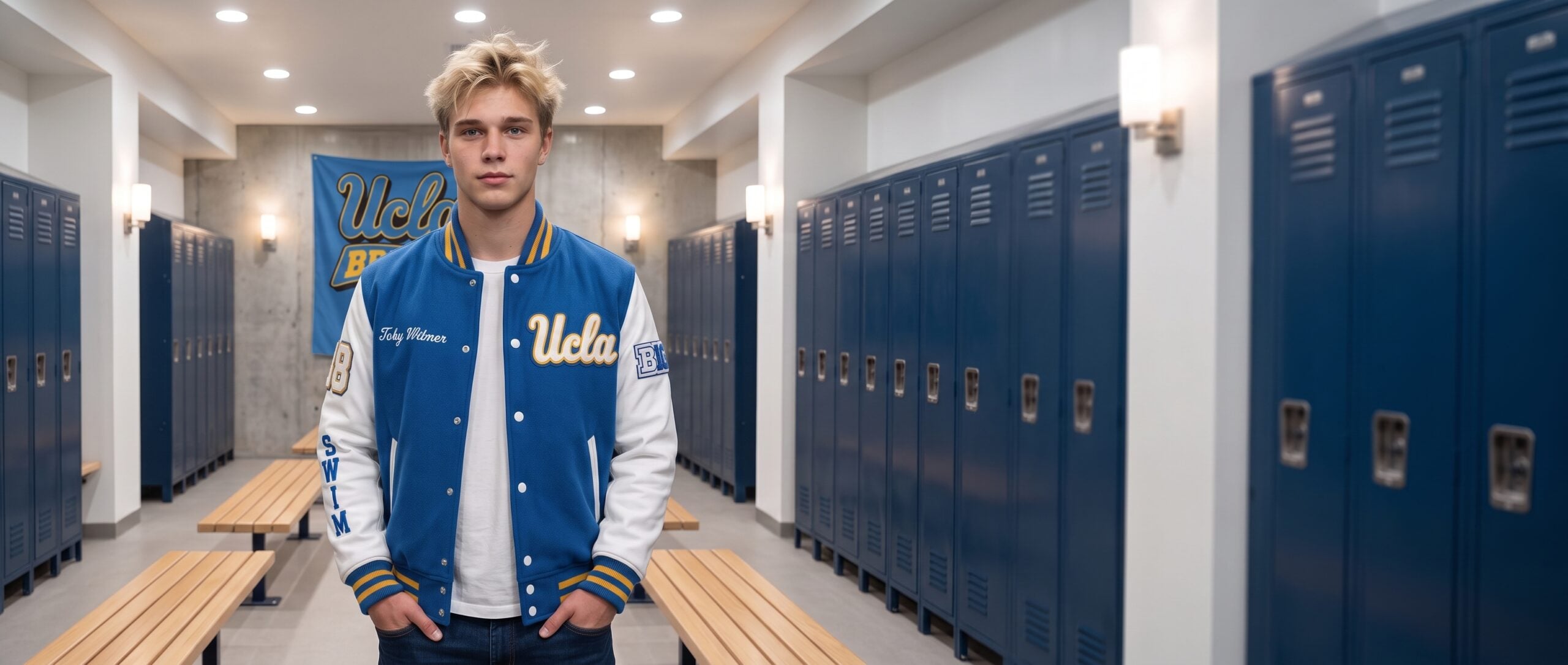 Toby Witmer in the hero image for his Sierra Coast University (SCU) profile